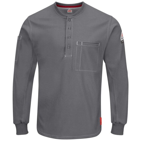 Men's iQ Series® Plus Long Sleeve Henley Thumbnail