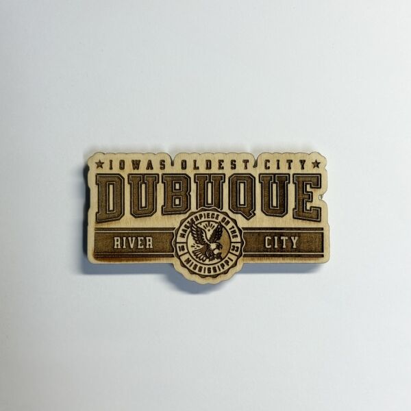 Dubuque, Iowa River City Souvenir Magnets Thumbnail